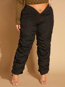 SHEIN SXY Fallschirmhose mit Rüschen