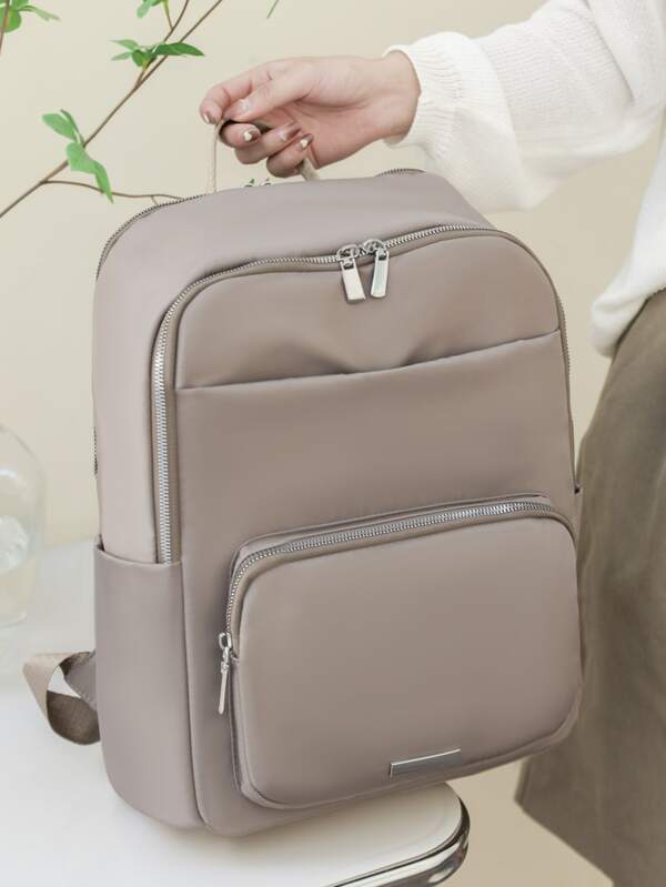 Minimalist Functional Backpack School Bag For Graduate, Teen Girls