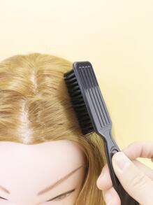 1個小型迷你頭髮清潔刷，用於分叉，油膩的頭髮和鬍鬚，長度5.71英寸