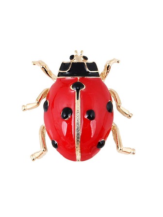 Ladybug Decor Brooch