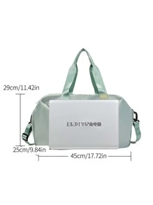 1 pieza Bolsa de entrenamiento minimalista - Verde - Ver 3