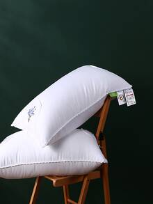 1 pieza Almohada de ropa de cama con bordado de flor - Multicolor - Ver 3