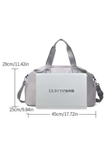 Minimalist Wet And Dry Separation Training Bag - Grey - View 6