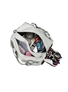 Minimalist Wet And Dry Separation Training Bag - Grey - View 7