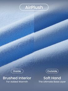 GLOWMODE AirPlush Wrap Crop Top - Baby Blue - View 4