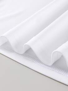 Áo thun nam Tim Giải trí - trắng - Xem 3