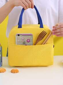 1 pieza Bolsa térmica de pato de dibujos animados - Amarillo - Ver 3