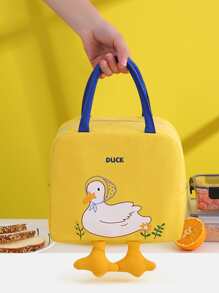 1 pieza Bolsa térmica de pato de dibujos animados - Amarillo - Ver 4