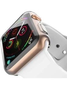 Clear Case Compatible With Apple Watch - Clear - View 4