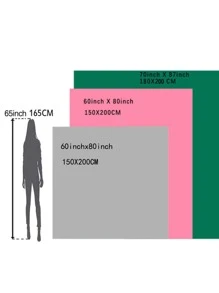 1pc Geometric Pattern Blanket - Multicolor - View 3