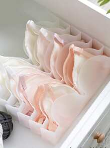 1pc Clear Bra Organizer - Clear - View 3