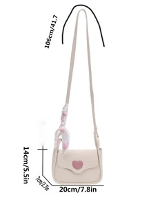 Túi Crossbody Nữ - Màu be - Xem 8
