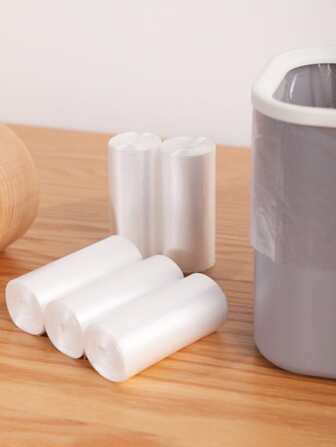 1roll Solid Mini Desktop Trash Bag,Kitchen,Bathroom,Home,Household Suppliers