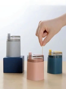 1個 ランダムカラー プレスタイプ つまようじホルダー