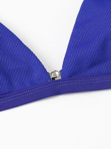 Micro Triangle Bikini Top - Royal Blue - View 4