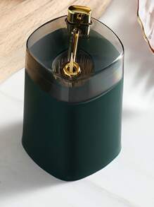 1pc Press Type Toothpick Holder - Dark Green - View 1
