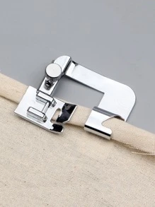 1pc Iron Alloy Sewing Machine Presser Foot, Minimalist Sewing Machine Presser Foot Retainer For Sewing - Silver - View 2