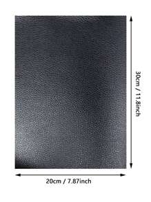 1pc DIY Leather - Chocolate Brown - View 4