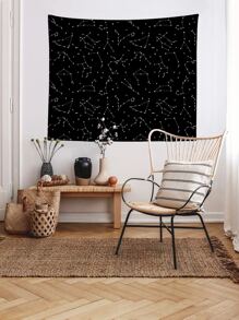 Arazzo con motivo a costellazione, bandiera per camera, decorazione per camera, arazzo, decorazione da parete, opera d'arte murale, decorazione per la casa, accessori per la camera, bandiere per camera, arazzi, arazzi da parete