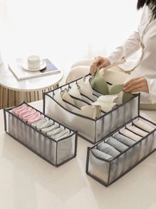 1 hộp đựng đồ lót 11 ngăn - trắng - Xem 6