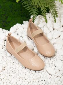 Chicas Bailarinas con cocodrilo en relieve - Albaricoque - Ver 1