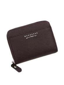 Hombres Monedero pequeño con estampado de letra