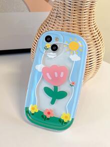 Vỏ điện thoại họa tiết hoa - Nhiều màu - Xem 2