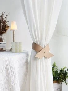 1pc Plain Curtain Tieback - Apricot - View 3