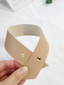 1pc Plain Curtain Tieback - Apricot - View 7