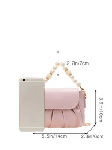 女孩珍珠雲朵包