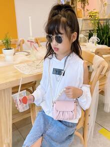 女孩珍珠雲朵包