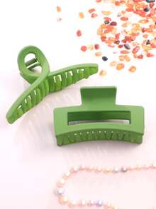 2入組幾何和交叉設計髮爪