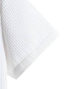 Manfinity Homme Men Solid Pocket Patched Shirt Without Tee, Slim Fit Short Sleeve Button Up Plain White Shirt - White - View 3