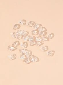 30 piezas Accesorio de joya DIY con mariposa - Blanco - Ver 1