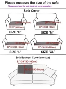 1 Đa Năng Sofa Đệm Co Giãn Màu Đơn Giản Ghế Đệm Bọc - Màu xám đen - Xem 2