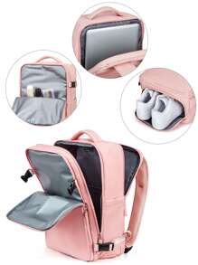 Mochila con hebilla - Rosa - Ver 4