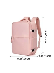 Mochila con hebilla - Rosa - Ver 7