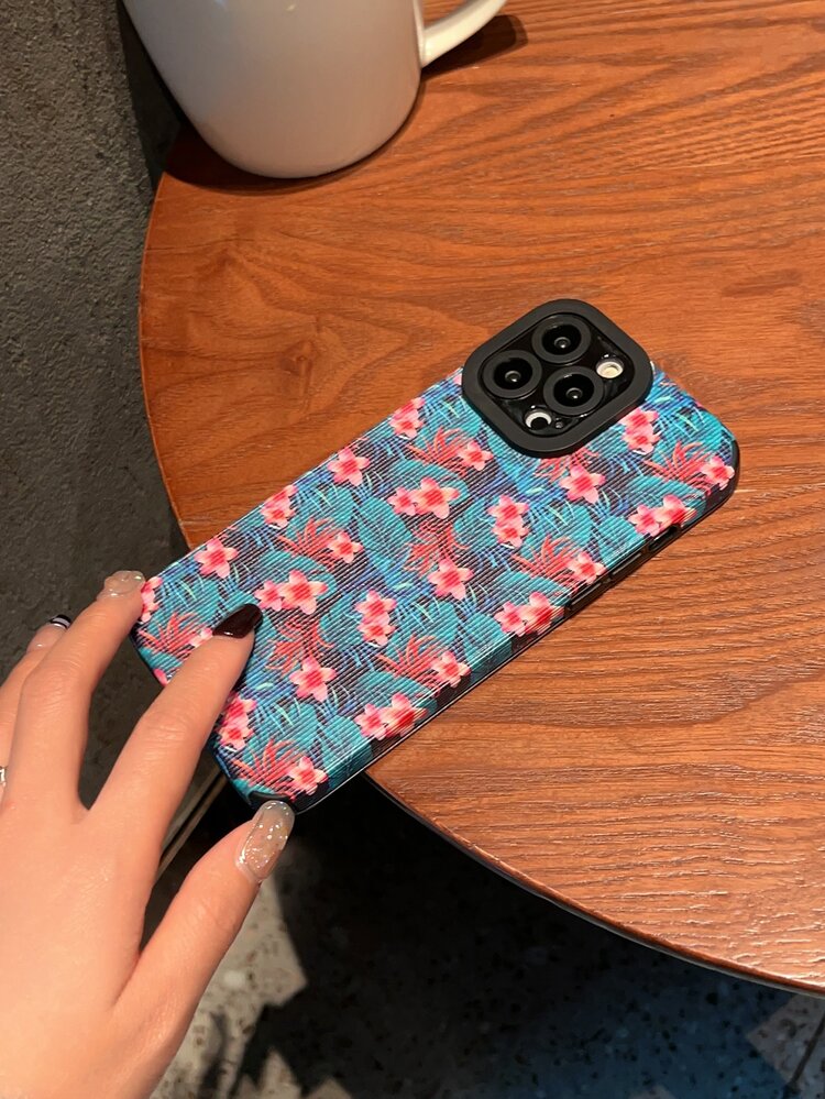 Floral Phone Case - Multicolor - View 3