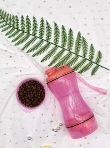 1件套塑膠便攜寵物旅行水瓶帶碗適用於狗狗和貓適用於戶外