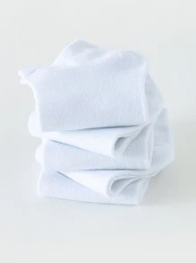 5雙男士素色短襪