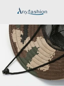 Anyfashion 1pc Camo Outdoor Sports Hat - Multicolor - View 4