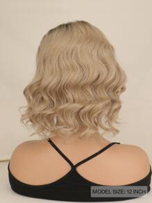 tóc giả xoăn ngắn tổng hợp - Nhiều màu - Xem 4