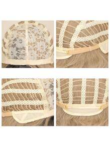 tóc giả xoăn ngắn tổng hợp - Nhiều màu - Xem 6