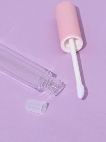 1pc 10ml Lip Gloss Tube DIY Small Lipstick Tube Cosmetic Container With Plug Refillable Lip Glaze Bottle For Travel Split DIY Makeup,Makeup,Cheap,Room Decor,Vanity,Travel,Bedroom,Makeup Accessories - Multicolor - View 4