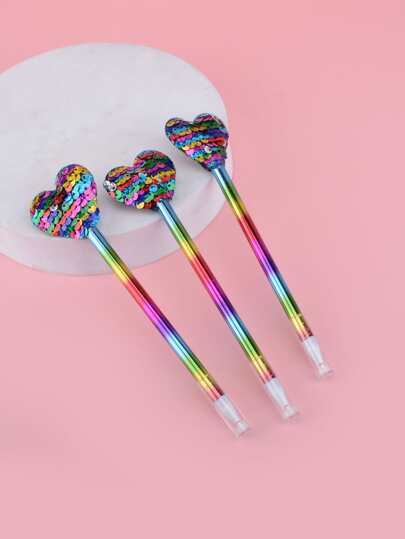 1入組愛心設計中性筆