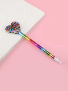 1入組愛心設計中性筆 - 彩色 - 查看 2