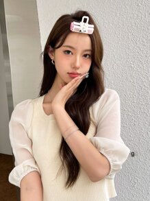 DAZY 3pcs Self-adhesive Hair Roller - Blue - View 6