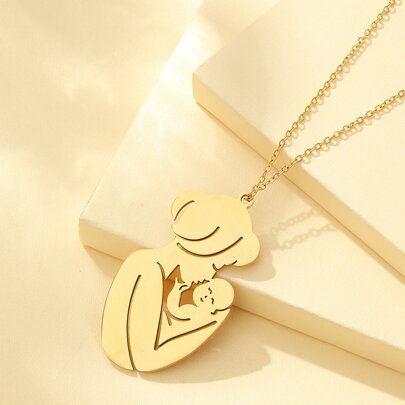 Figure Charm Necklace