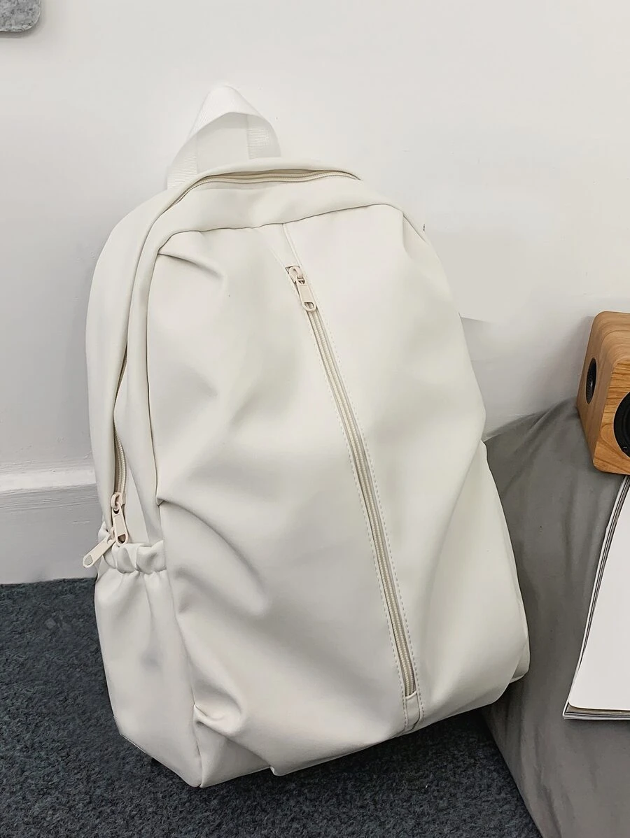 14 英寸 男士 简约书包 背包 小背包 笔记本电脑包 电脑包 书包 背包 双肩包 运动包 大学生书包 高中生 大学生 多功能 宿舍 秋季 圣诞节 尖叫包 背包 冬季 圣诞节 礼物 返校 沙滩包 笔记本电脑包 运动生活 白色包包 背包 旅行必备品 大包 春季 学习用品 学校背包 - 白色 - 查看 1