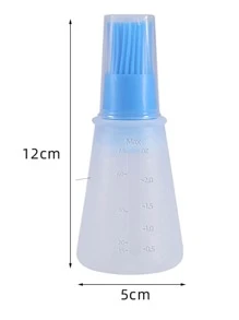 قطعة واحدة من جهاز توزيع زيت الفرشاة مع فرشاة عالية الحرارة مقاومة للتوابل من السيليكون وفرشاة المطبخ وعصي الخبز